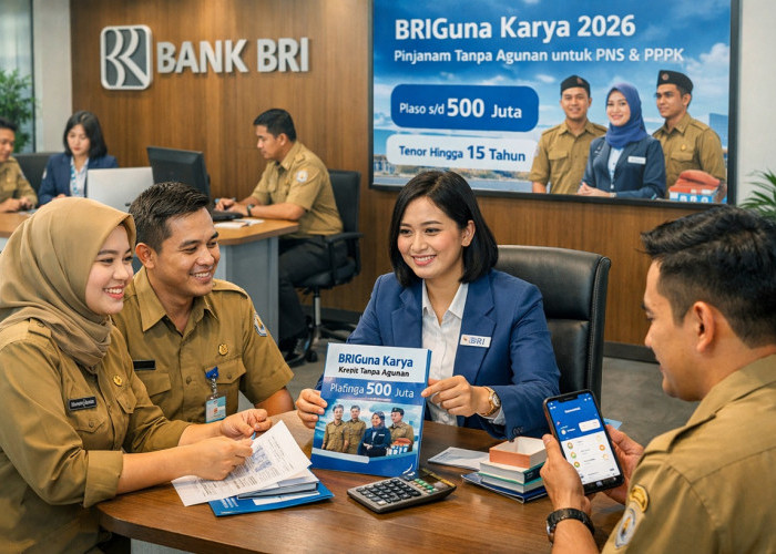 BRIGuna Karya 2026, Pinjaman Tanpa Agunan BRI untuk PNS dan PPPK dengan Payroll Tetap