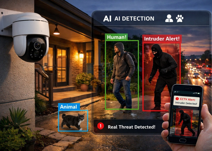 CCTV AI Bikin Rumah Lebih Aman Saat Mudik Lebaran 2026, Notifikasi Palsu Bisa Diminimalkan