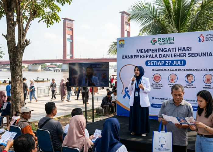 Hari Kanker Kepala dan Leher Sedunia 27 Juli: Edukasi Gaya Hidup Sehat Demi Cegah Risiko