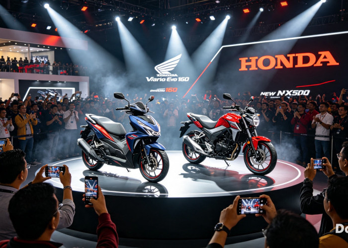 Hadirnya Vario Evo 160 & New NX500, Ini Kejutan Terbaru dari Honda!