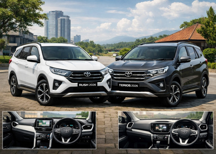 Toyota Rush 2026 Makin Canggih, Daihatsu Terios 2026 Tetap Hemat: Pilih yang Mana?