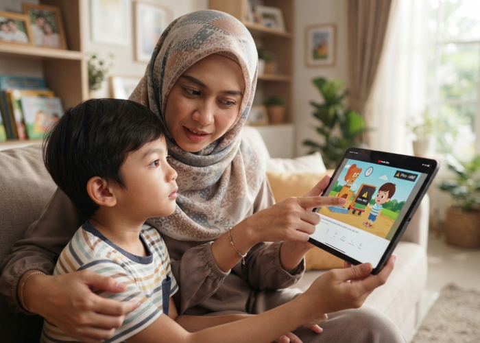 Kendalikan Screen Time, Selamatkan Karakter Anak dari Ancaman Konten Digital Toksik!