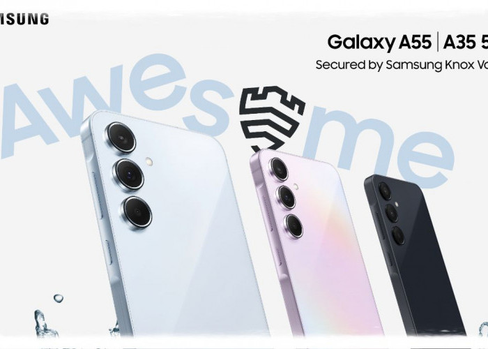 Pengisian Cepat untuk Aktivitas di Luar Samsung Galaxy A55 Dukung Pengisian 25W