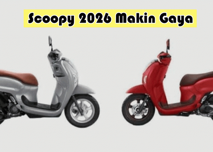 Scoopy 2026 Makin Gaya, Makin Irit: Skutik Retro yang Nggak Cuma Modal Tampang