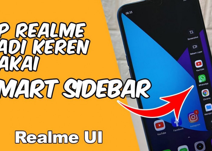 Fitur Smart Sidebar di Realme C15: Solusi Akses Cepat ke Aplikasi Favorit Tanpa Ribet!