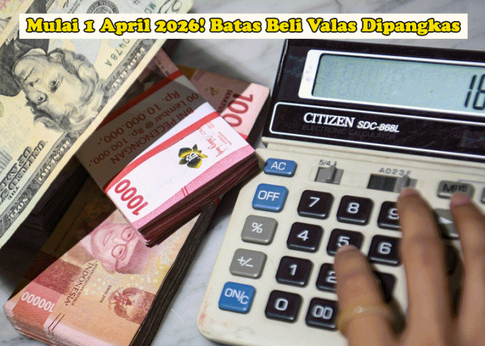 Mulai 1 April 2026! Batas Beli Valas Dipangkas, Di Atas USD 50 Ribu Wajib Dokumen