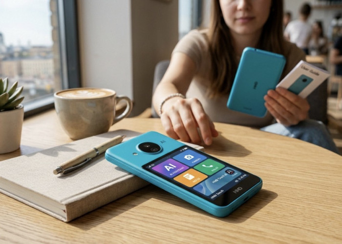 Nostalgia Lumia Berotak AI: HMD Touch AI Hadir Sebagai HP Mini Canggih Rp1 Jutaan