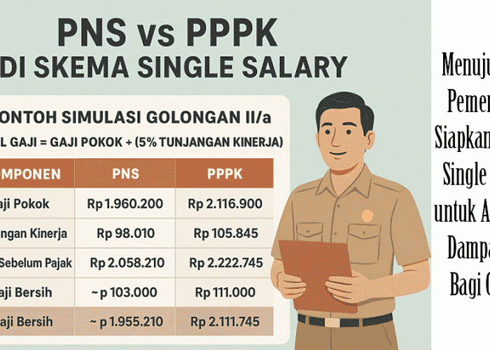 Menuju 2026, Pemerintah Siapkan Sistem Single Salary untuk ASN: Apa Dampaknya Bagi Guru?