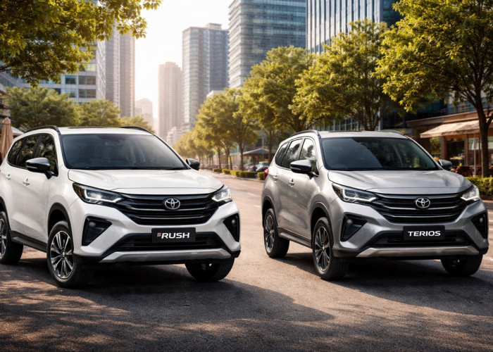 Perbedaan Harga Toyota Rush vs Daihatsu Terios di Tahun 2026, Selisihnya Cukup Terasa