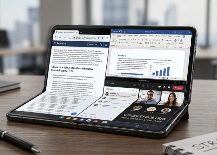 Era Baru Multitasking: Maksimalkan Produktivitas Kerja dengan Galaxy Z Fold8 Ultra