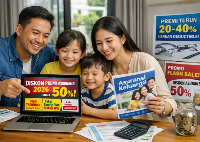 GILA! Diskon Premi Asuransi Kesehatan 2026 Bisa Tembus 50%, Begini Cara Dapatkannya