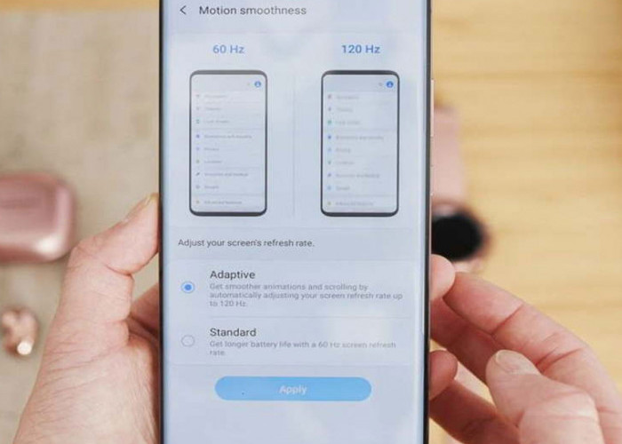 Refresh Rate 120Hz di Galaxy A56, Apa Manfaatnya?