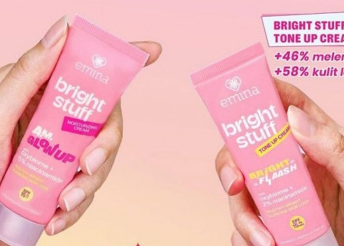 Emina Bright Stuff Moisturizing Cream – Wajah Glowing Alami untuk Setiap Aktivitas