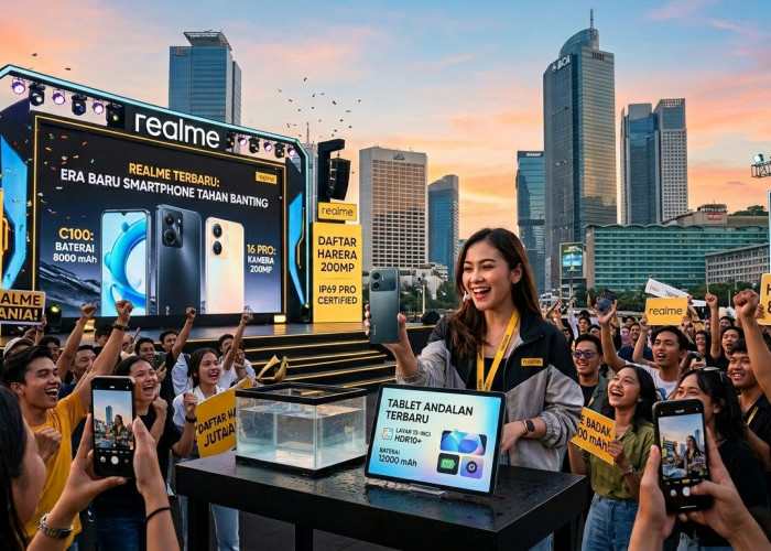 HP Realme Terbaru Senggol Apple, Baterai 8.000 mAh Bikin Powerbank Pensiun Dini!