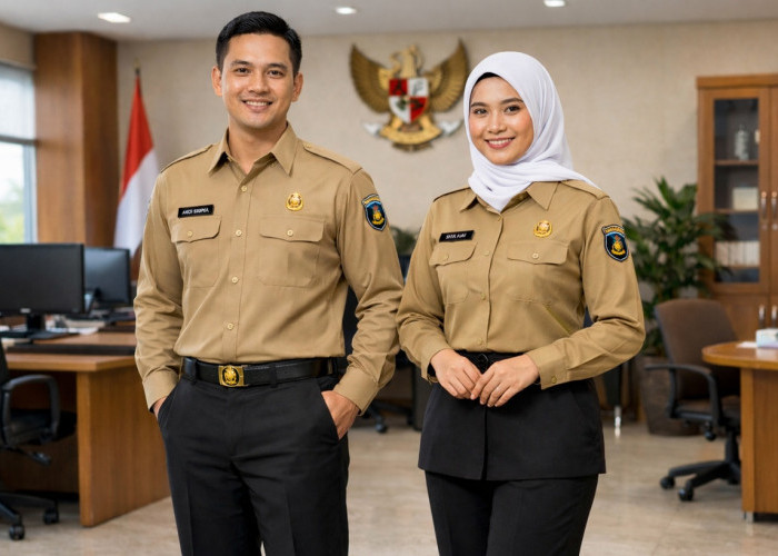 Atribut Wajib Seragam PDH PPPK Paruh Waktu 2026, Disamakan Penuh dengan ASN Lainnya