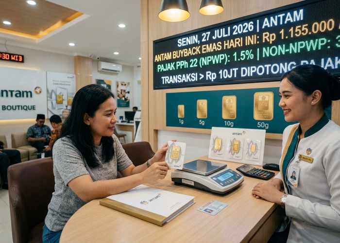 Kantong Tebal atau Tipis? Ini Update Buyback Emas Antam Senin 27 Juli 2026 Plus Potongan Pajak!