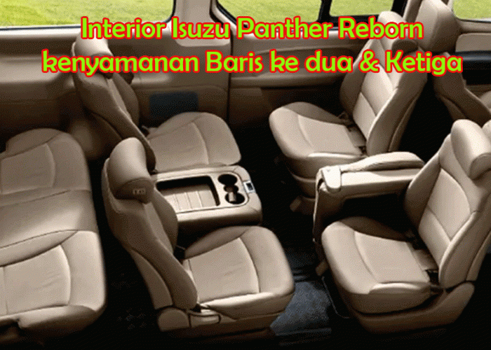 Interior Isuzu Panther Reborn 2026: AC Double Blower Legendaris Kini Dilengkapi ADAS!