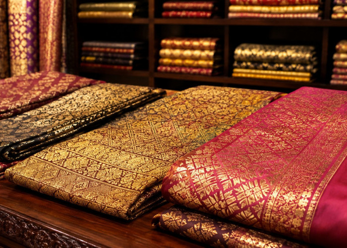Bukan Sekadar Kain, Songket Palembang Menyimpan Nilai Kerajinan dan Budaya, Ini Alasan dan Detail Bahannya