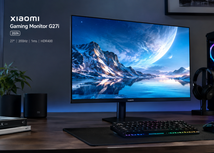 Monitor Gaming Xiaomi G27i 2026: Desain Minimalis, Performa Gaming Maksimal