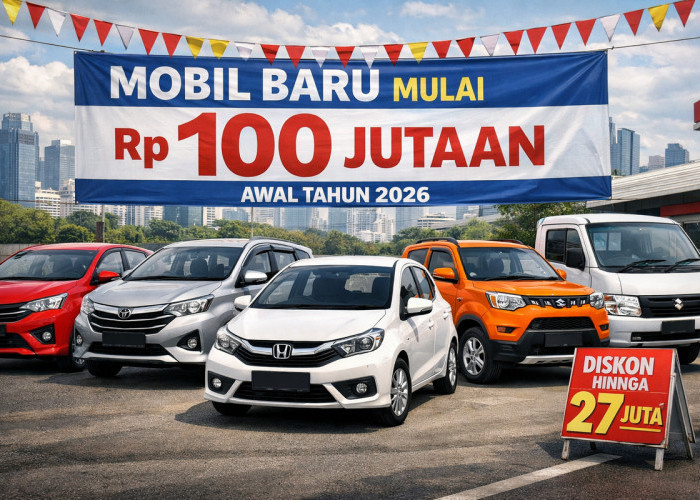 Awal 2026, Mobil Baru Rp100 Jutaan Masih Tersedia Meski Pilihan Kian Terbatas
