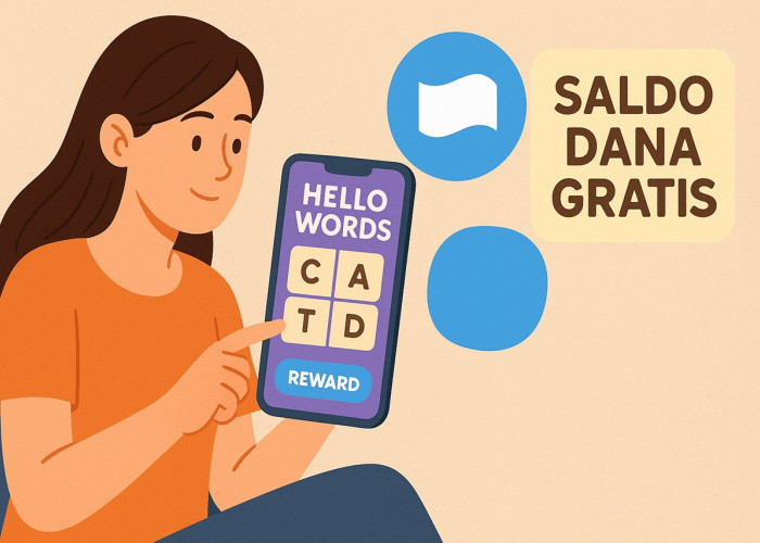 Cara Mudah Dapat Saldo DANA Gratis dari Aplikasi Hello Words, 100 Persen Terbukti!