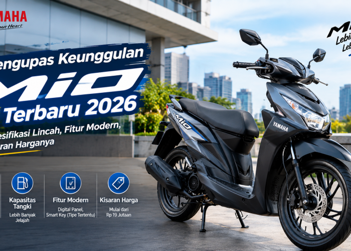 Mengupas Keunggulan Yamaha Mio M3 125 Terbaru 2026: Intip Spesifikasi Performa, Fitur Lincah, dan Kisaran Harg