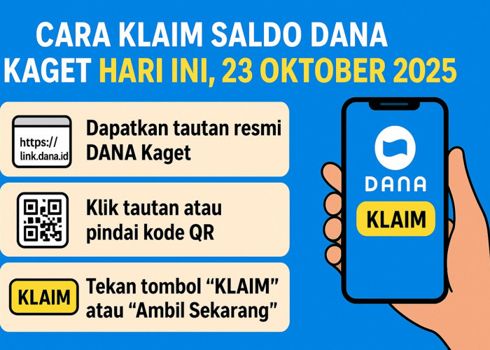 Klaim Saldo DANA Kaget Hari Ini, 23 Oktober 2025: Panduan Lengkap dan Aman