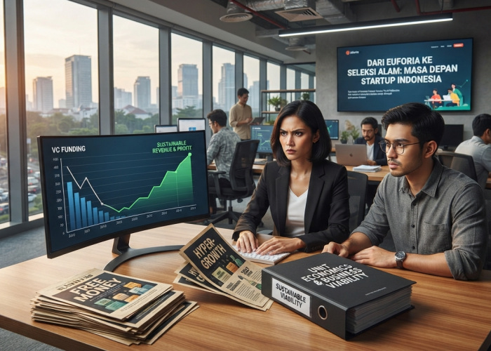 Dari Euforia ke Seleksi Alam: Bagaimana Pola Pendanaan Startup Indonesia Berubah