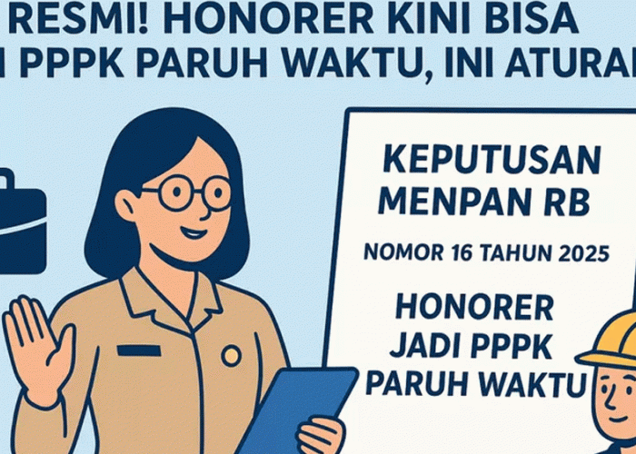Keputusan Menteri PANRB No. 16 Tahun 2025: Perlindungan Gaji PPPK Paruh Waktu,Tenaga Honorer Wajib Tahu