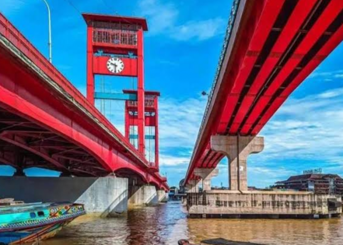 Jembatan Ampera, Menjadi Destinasi Wisata Ikonik Palembang, Memiliki Arti Penting? Anak Milenial Tau Gak! 