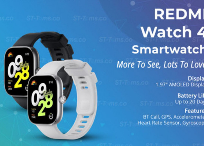 Ingin Smartwatch dengan Layar Besar & Fitur Canggih untuk Keseharian Anda?  Pilih Xiaomi Redmi Watch 3 Active!