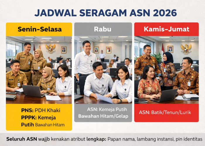 Jadwal Seragam ASN 2026