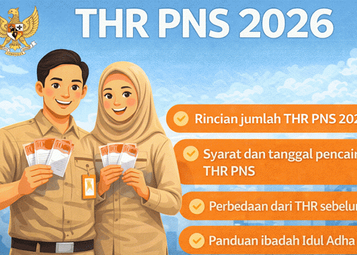 THR ASN 2026 Resmi Berbasis Jam Kerja, PNS dan PPPK Penuh Waktu Dapat Penuh