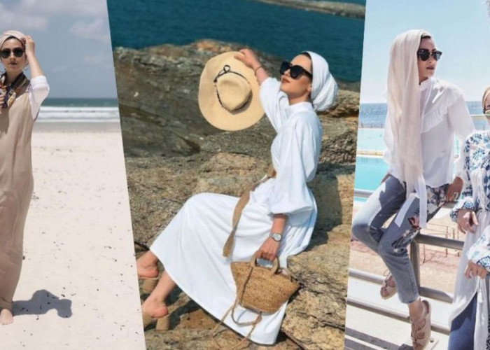 OOTD Casual untuk Pergi ke Pantai: Segar dan Menawan dengan Padu Padan Gaya Santai