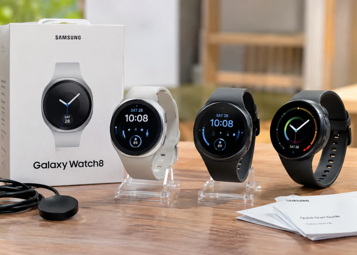 Samsung Galaxy Watch8, Jam Tangan Pintar dengan Layar Super AMOLED dan Fitur Kesehatan