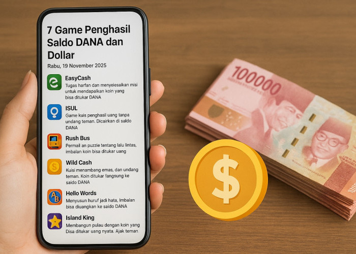 7 Game Penghasil Saldo DANA dan Dollar yang Masih Terbukti Membayar per 19 November 2025