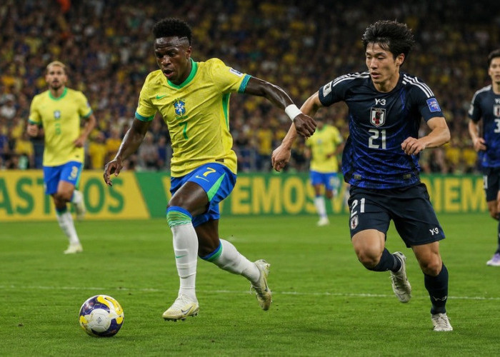 Duel Brasil vs Jepang: Mampukah Vinicius Jr. Jadi Pembeda?