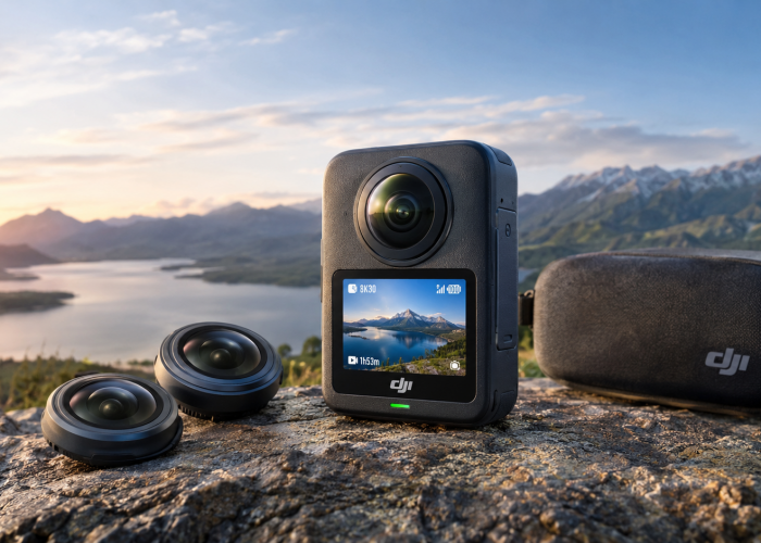 Bukan Sekadar Kamera Aksi, DJI Osmo 360 II Hadir dengan Lensa yang Bisa Diganti