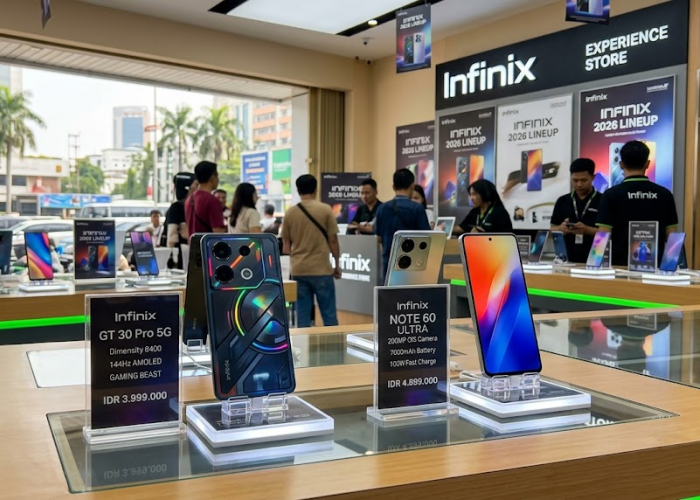 Infinix Guncang Pasar 2026: Spek Dewa Harga Kaki Lima Kembali!