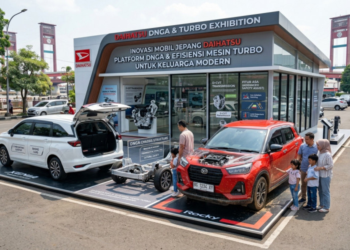 Inovasi Mobil Jepang Daihatsu Platform DNGA dan Efisiensi Mesin Turbo untuk Keluarga Modern
