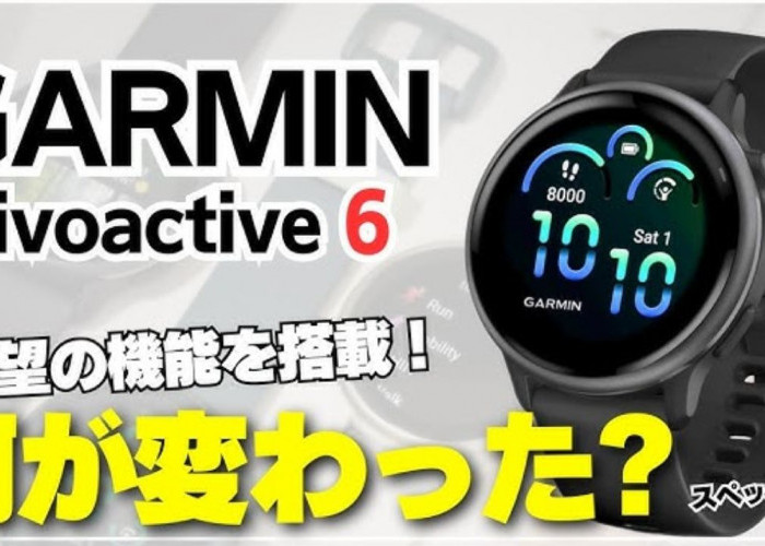 Wah! Garmin vívoactive 6: Sahabat Digital untuk Manajemen Stres dan Kesehatan Mental Kamu Nih!