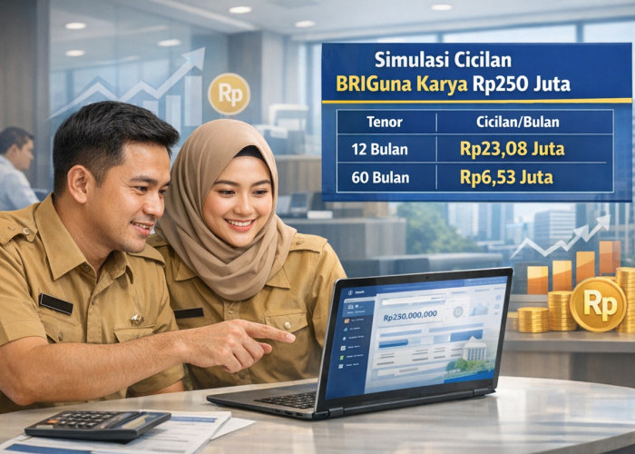 Pinjaman PNS PPPK Tanpa Agunan Dibuka! BRIGuna Karya BRI Tawarkan Plafon Rp250 Juta, Cair Cepat 3 Hari