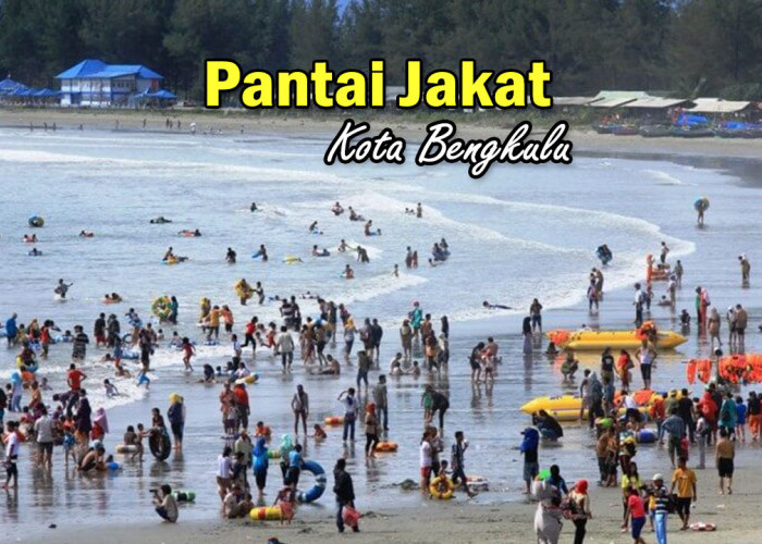 Pantai Jakat di Kota Bengkulu, Salah Satu Wisata Paling Ramai Serbu Pengunjung Tahun 2023 !