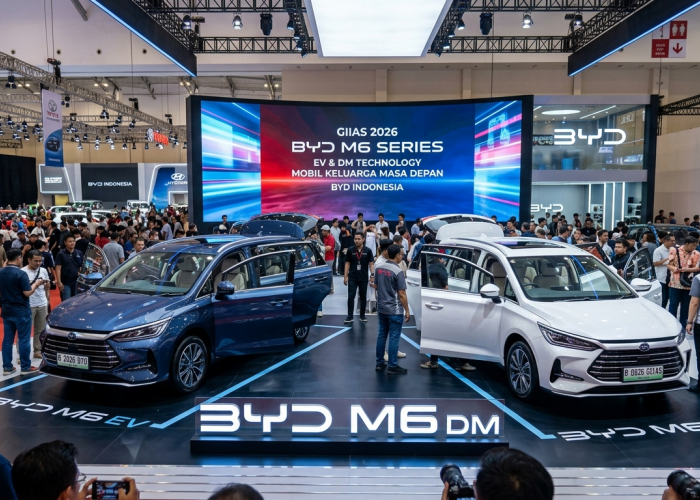 Gebrakan Pasar MPV: BYD Bawa M6 EV dan M6 DM untuk Keluarga Indonesia di GIIAS 2026