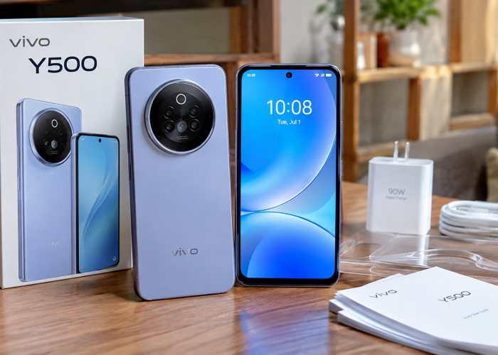 Vivo Y500 Resmi Hadir, Bawa Baterai Jumbo 8.100 mAh