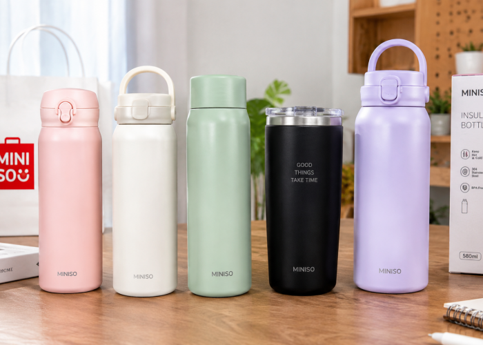Tumbler MINISO Jadi Pilihan Praktis, Ini Harga dan Spesifikasinya