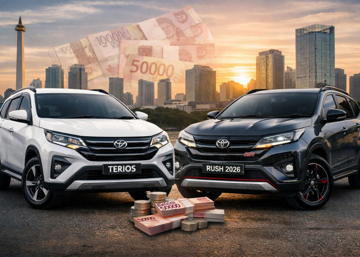 Daihatsu Terios 2026 Lebih Ramah Kantong, Toyota Rush 2026 Unggul di Citra dan Nilai Jual