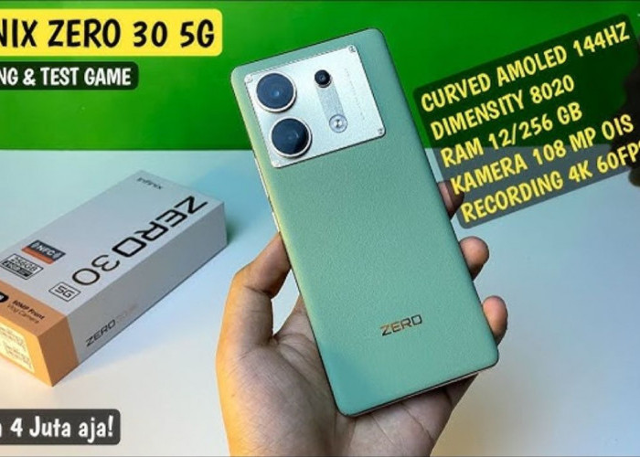 Wow! Infinix Zero 30 5G: Pilihan Ponsel Premium dengan Harga Terjangkau!