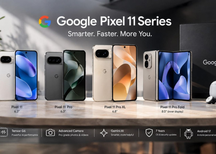 Google Pixel 11 Series Resmi Hadir, Ini Harga dan Spesifikasi Lengkapnya
