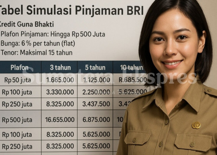 Bank BRI Buka Pinjaman Non KUR Tanpa Jaminan Bagi PNS PPPK di Maret 2026, Ini Tabel Cicilannya